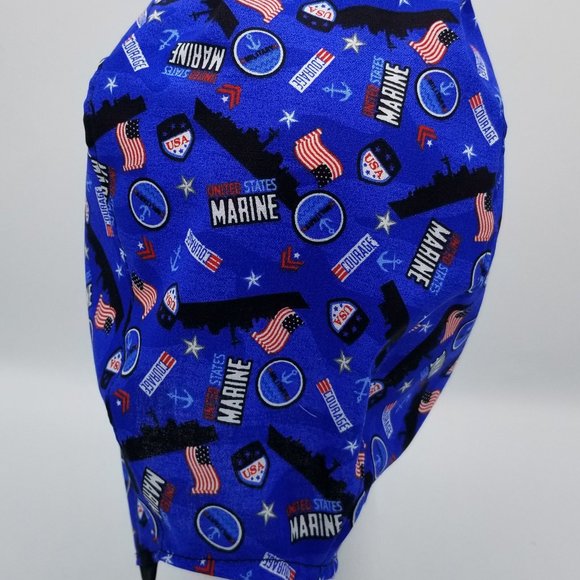 Marine Military Surgical Scrub Cap - Picture 3 of 4